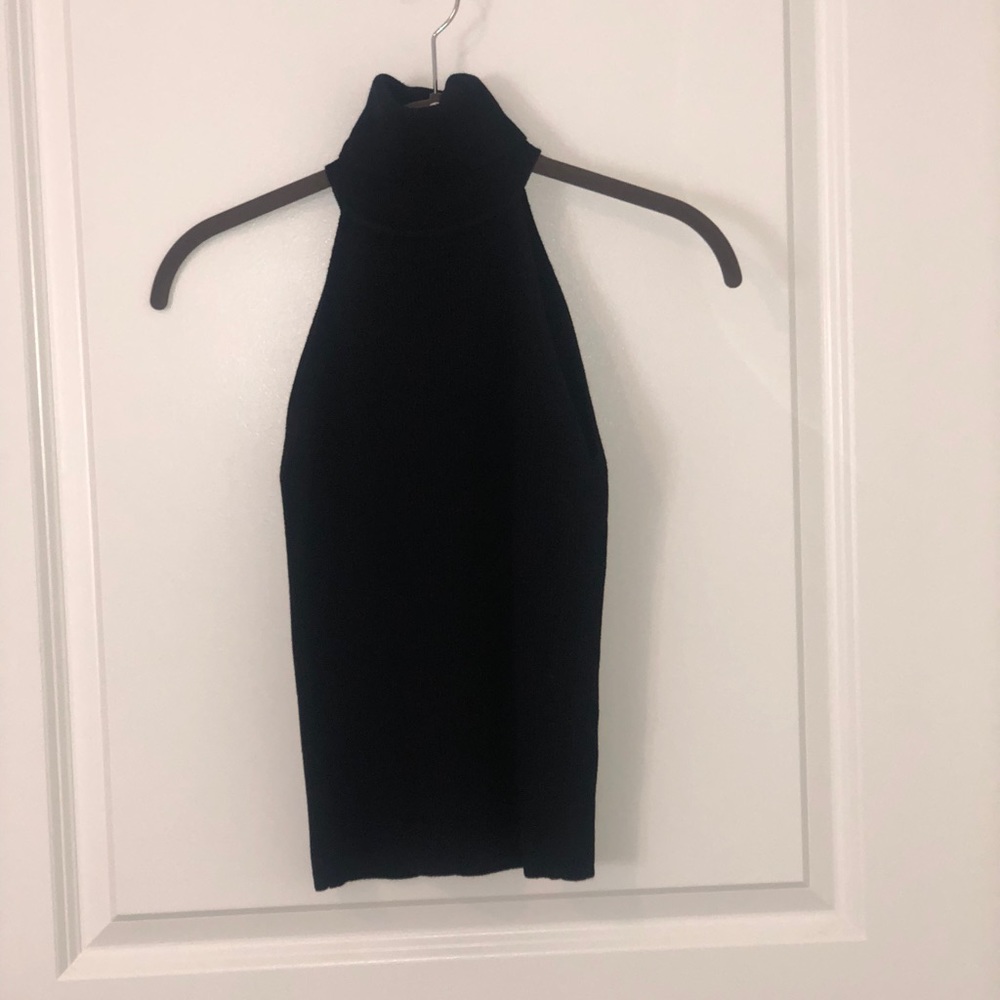 Zara sleeveless turtleneck